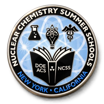 Nuclear Chemistry Summer Schools pin